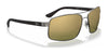 Ray-Ban RB3604CH Sunglasses | Size 62 / Gunmetal №029/6O / Green (Polarized) (3P 13.3%)
