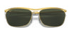 Ray-Ban OLYMPIAN II DELUXE RB3619 Sunglasses | Size 60 / Gold №919631 / G-15 Green (3N 13.2%)