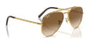 Ray-Ban NEW AVIATOR RB3625 Sunglasses / Black №002/B1 / Dark Grey (3N 15.30%) / Size 58