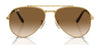 Ray-Ban NEW AVIATOR RB3625 Sunglasses / Black №002/B1 / Dark Grey (3N 15.30%) / Size 58