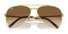 Ray-Ban NEW AVIATOR RB3625 Sunglasses / Black №002/B1 / Dark Grey (3N 15.30%) / Size 58