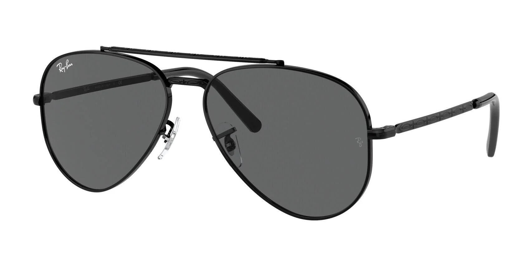 Ray-Ban NEW AVIATOR RB3625 Sunglasses Black / Dark Grey