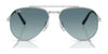 Ray-Ban NEW AVIATOR RB3625 Sunglasses / Black №002/B1 / Dark Grey (3N 15.30%) / Size 58