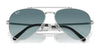 Ray-Ban NEW AVIATOR RB3625 Sunglasses / Black №002/B1 / Dark Grey (3N 15.30%) / Size 58