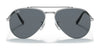 Ray-Ban NEW AVIATOR RB3625 Sunglasses / Black №002/B1 / Dark Grey (3N 15.30%) / Size 58