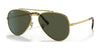 Ray-Ban NEW AVIATOR RB3625 Sunglasses / Gold №919631 / Green (3N 13.2%) / Size 58