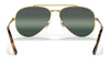 Ray-Ban NEW AVIATOR RB3625 Sunglasses / Black №002/B1 / Dark Grey (3N 15.30%) / Size 58