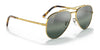 Ray-Ban NEW AVIATOR RB3625 Sunglasses / Black №002/B1 / Dark Grey (3N 15.30%) / Size 58