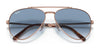 Ray-Ban NEW AVIATOR RB3625 Sunglasses / Black №002/B1 / Dark Grey (3N 15.30%) / Size 58