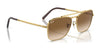 Ray-Ban NEW CARAVAN RB3636 Sunglasses / Black №002/B1 / Dark Grey (3N 15.30%) / Size 58