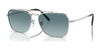 Ray-Ban NEW CARAVAN RB3636 Sunglasses / Silver №003/3M / Blue/Grey (2N 21%) / Size 55