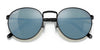 Ray-Ban NEW ROUND RB3637 Sunglasses / Black №002/G1 / Green Mirror Blue (3N 12.05%) / Size 50