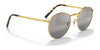 Ray-Ban NEW ROUND RB3637 Sunglasses / Black №002/G1 / Green Mirror Blue (3N 12.05%) / Size 50