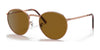 Ray-Ban NEW ROUND RB3637 Sunglasses / Rose Gold №920233 / Brown (3N 14.6%) / Size 50