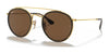 Ray-Ban RB3647N Sunglasses | Size 51 / Arista Gold №001/57 / B-15 Brown (Polarized) (3P 11.9%)