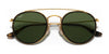 Ray-Ban RB3647N Sunglasses | Size 51 / Arista Gold №1 / G-15 Green (3N 13.2%)
