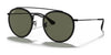 Ray-Ban RB3647N Sunglasses | Size 51 / Black №002/58 / G-15 Green (Polarized) (3P 11%)