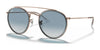 Ray-Ban RB3647N Sunglasses | Size 51 / Copper №90683F / Light Blue Gradient (2N 29.9%)