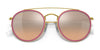Ray-Ban RB3647N Sunglasses | Size 51 / Arista Gold №1 / G-15 Green (3N 13.2%)