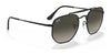 Ray-Ban THE MARSHAL RB3648 Sunglasses / Black №002/71 / Grey Gradient (3N 14.02%) / Size 51