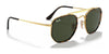 Ray-Ban THE MARSHAL II RB3648M Sunglasses | Size 52 / Arista Gold №1 / G-15 Green (3N 13.2%)
