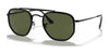 Ray-Ban THE MARSHAL II RB3648M Sunglasses | Size 52 / Black №002/58 / G-15 Green (Polarized) (3P 11%)