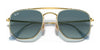 Ray-Ban THE MARSHAL II RB3648M Sunglasses | Size 52 / Arista Gold №1 / G-15 Green (3N 13.2%)