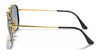 Ray-Ban THE MARSHAL II RB3648M Sunglasses | Size 52 / Arista Gold №1 / G-15 Green (3N 13.2%)