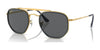 Ray-Ban THE MARSHAL II RB3648M Sunglasses | Size 52 / Gold №9240B1 / Dark Grey (3N 15.30%)