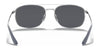Ray-Ban RB3654 Sunglasses | Size 60 / Silver №003/55 / Blue (3N 14%)