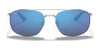 Ray-Ban RB3654 Sunglasses | Size 60 / Silver №003/55 / Blue (3N 14%)
