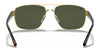 Ray-Ban RB3663 Sunglasses | Size 60 / Black №002/31 / G-15 Green (3N 13.2%)