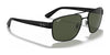 Ray-Ban RB3663 Sunglasses | Size 60 / Black №002/31 / G-15 Green (3N 13.2%)
