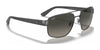 Ray-Ban RB3663 Sunglasses | Size 60 / Black №002/31 / G-15 Green (3N 13.2%)