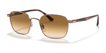 Ray-Ban RB3664 Sunglasses Light Havana / Light Brown Gradient