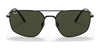 Ray-Ban RB3666 Sunglasses | Size 56 / Black №002/31 / G-15 Green (3N 13.2%)