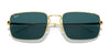 Ray-Ban RB3669 Sunglasses | Size 55 / Arista Gold №001/Q5 / Green Gradient Blue (Photochromic) (2F 20%)