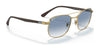 Ray-Ban RB3670 Sunglasses | Size 54 / Arista Gold №001/3F / Light Blue Gradient (2N 29.9%)