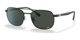 Ray-Ban RB3670CH Sunglasses Black / Dark Grey (Polarized)