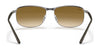 Ray-Ban RB3671 Sunglasses | Size 60 / Brown On Gunmetal №920351 / Light Brown Gradient (2N 30.5%)