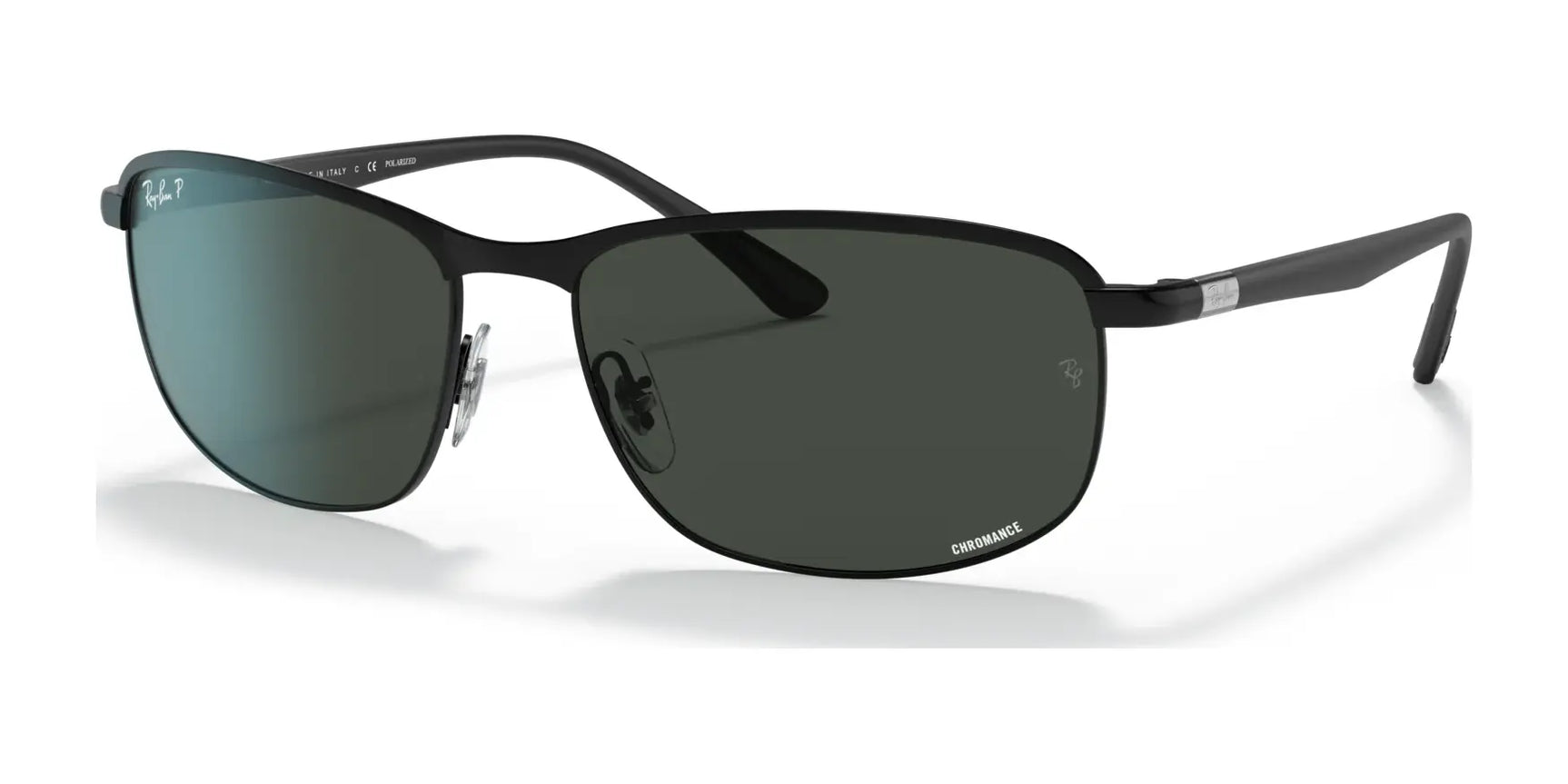 Ray-Ban RB3671CH Sunglasses Black / Dark Grey (Polarized)