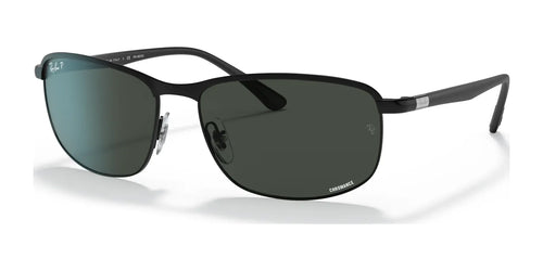 Ray-Ban RB3671CH Sunglasses / Size 60 / Black №186/K8 / Dark Grey (Polarized) (3P 10.3%)