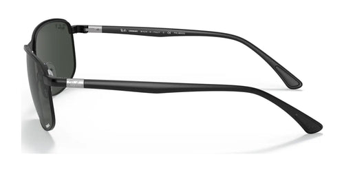 Ray-Ban RB3671CH Sunglasses / Size 60 / Black №186/K8 / Dark Grey (Polarized) (3P 10.3%)