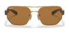 Ray-Ban RB3672 Sunglasses | Size 60 / Gunmetal №004/71 / Green Classic (3N 12.9%)