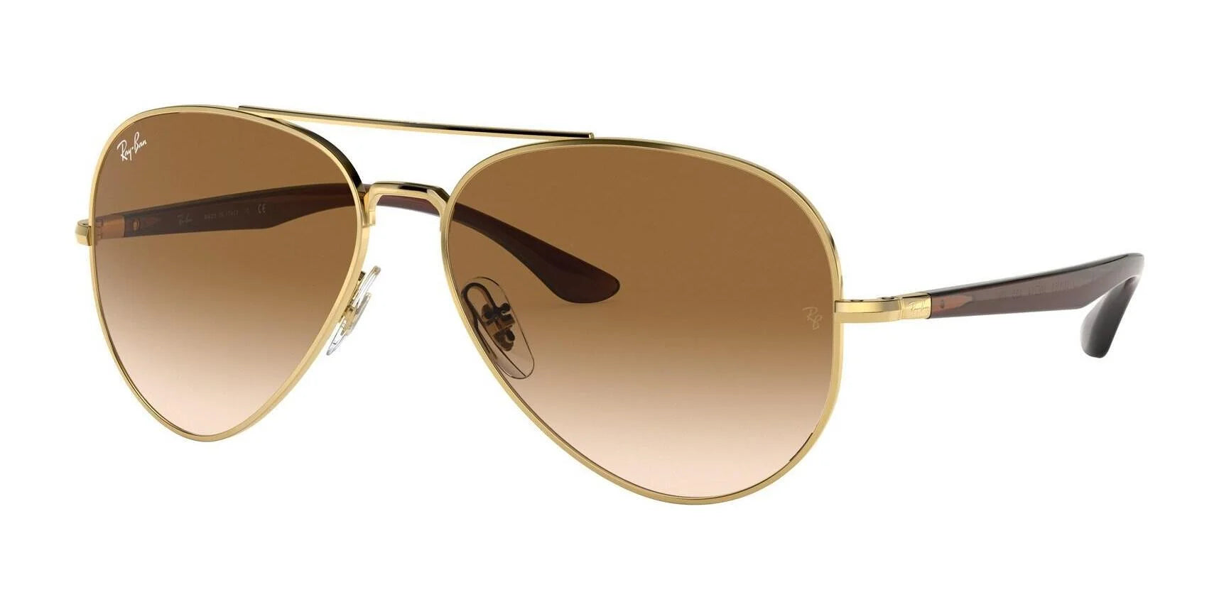 Ray-Ban RB3675 Sunglasses Arista Gold / Light Brown