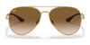 Ray-Ban RB3675 Sunglasses | Size 58 / Black №002/58 / G-15 Green (Polarized) (3P 11%)