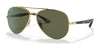 Ray-Ban RB3675 Sunglasses | Size 58 / Arista Gold №001/58 / G-15 Green (Polarized) (3P 11%)
