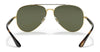 Ray-Ban RB3675 Sunglasses | Size 58 / Black №002/58 / G-15 Green (Polarized) (3P 11%)