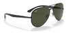 Ray-Ban RB3675 Sunglasses | Size 58 / Black №002/58 / G-15 Green (Polarized) (3P 11%)