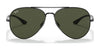 Ray-Ban RB3675 Sunglasses | Size 58 / Black №002/58 / G-15 Green (Polarized) (3P 11%)